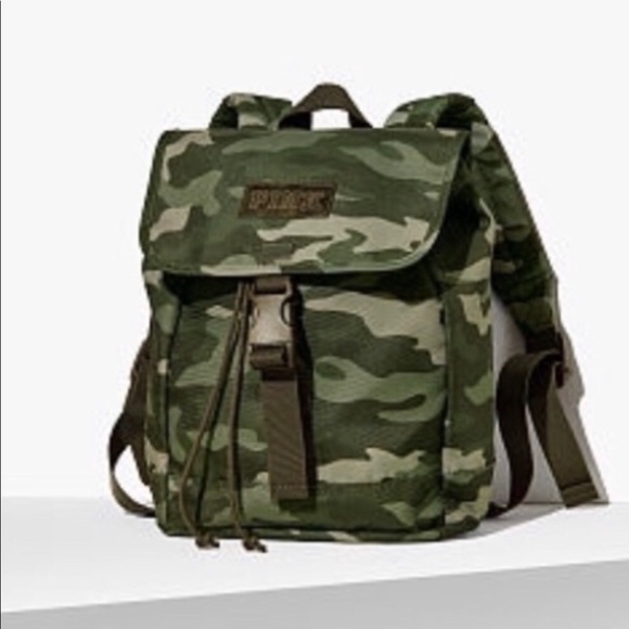 pink camo bookbag